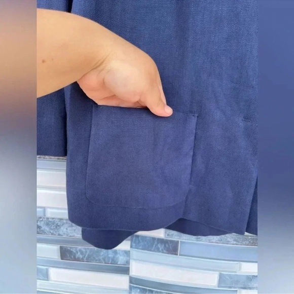 Lafayette 148 linen jacket size medium - Picture 4 of 13